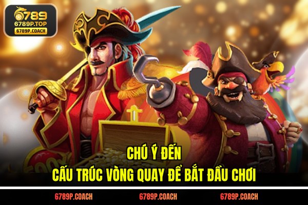 Chú ý đến cấu trúc vòng quay để bắt đầu chơi Chú ý đến cấu trúc vòng quay để bắt đầu chơi