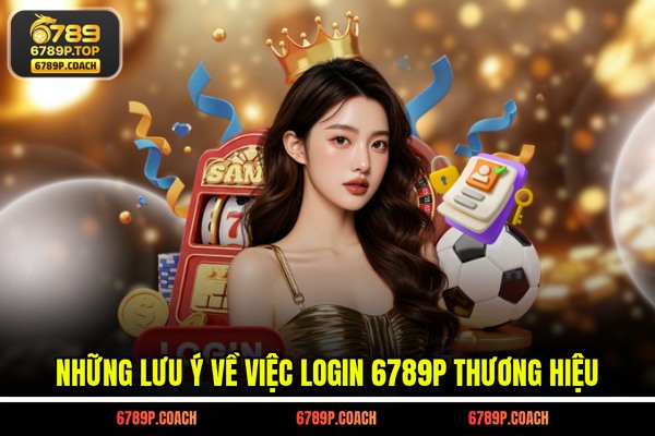 Những lưu ý về việc login 6789P thương hiệu Những lưu ý về việc login 6789P thương hiệu